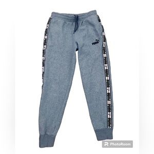 Puma Tape Mens Mid Rise Jogger Pant